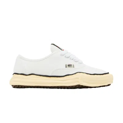 Pre-owned Miharayasuhiro Maison Mihara Yasuhiro Maison Mihara Yasuhiro Baker Og Sole Vintage Canvas Low 'white' | Men's Size 