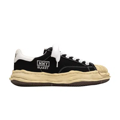 Pre-owned Miharayasuhiro Maison Mihara Yasuhiro Maison Mihara Yasuhiro Blakey Og Dyed Sole Canvas Low 'black' | Men's Size 45
