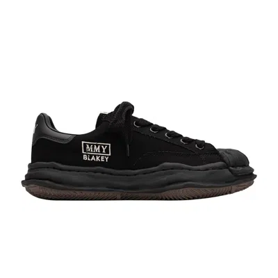Pre-owned Miharayasuhiro Maison Mihara Yasuhiro Maison Mihara Yasuhiro Blakey Og Sole Canvas Low 'black' | Men's Size 37