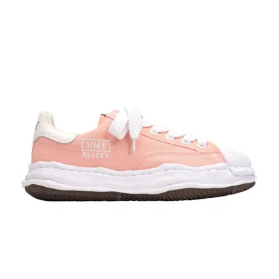 Pre-owned Miharayasuhiro Maison Mihara Yasuhiro Maison Mihara Yasuhiro Blakey Og Sole Canvas Low 'pink' | Men's Size 38