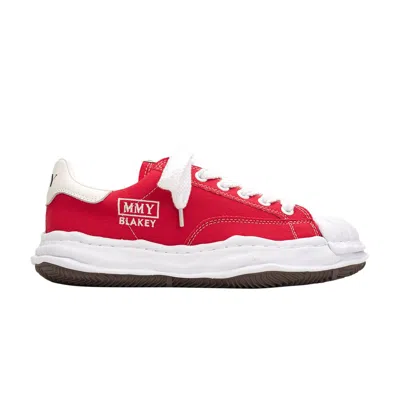 Pre-owned Miharayasuhiro Maison Mihara Yasuhiro Maison Mihara Yasuhiro Blakey Og Sole Canvas Low 'red' | Men's Size 45