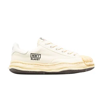 Pre-owned Miharayasuhiro Maison Mihara Yasuhiro Maison Mihara Yasuhiro Blakey Og Sole Canvas Low 'white' | Men's Size 42