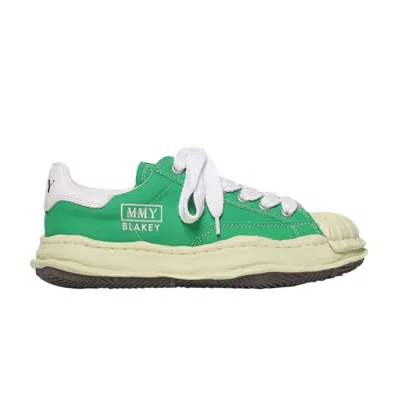 Pre-owned Miharayasuhiro Maison Mihara Yasuhiro Maison Mihara Yasuhiro Blakey Og Sole Vintage Canvas Low 'green' | Men's Size