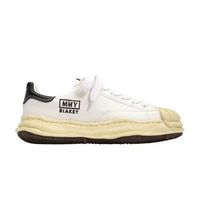 Pre-owned Miharayasuhiro Maison Mihara Yasuhiro Maison Mihara Yasuhiro Blakey Og Sole Vintage Canvas Low 'white' | Men's Size