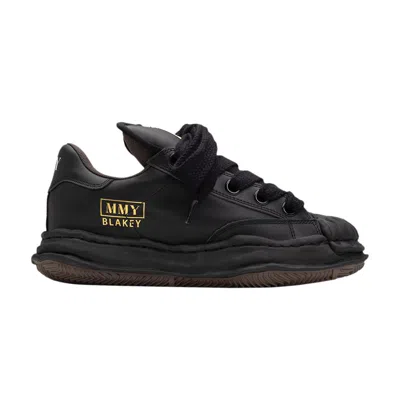 Pre-owned Miharayasuhiro Maison Mihara Yasuhiro Maison Mihara Yasuhiro Blakey Puffer Og Sole Leather Low 'black' | Men's Size