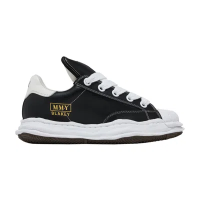 Pre-owned Miharayasuhiro Maison Mihara Yasuhiro Maison Mihara Yasuhiro Blakey Puffer Og Sole Leather Low 'black White' | Men'