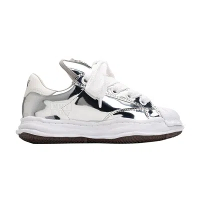 Pre-owned Miharayasuhiro Maison Mihara Yasuhiro Maison Mihara Yasuhiro Blakey Puffer Og Sole Leather Low 'silver' | Men's Siz