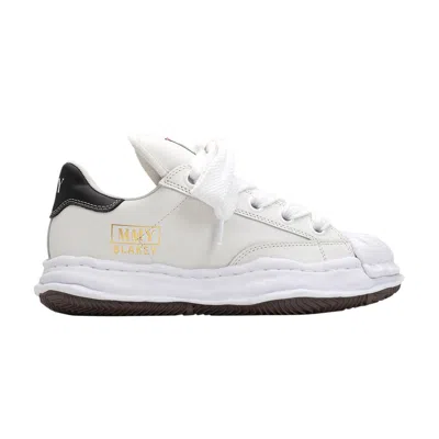 Pre-owned Miharayasuhiro Maison Mihara Yasuhiro Maison Mihara Yasuhiro Blakey Puffer Og Sole Leather Low 'white' | Men's Size