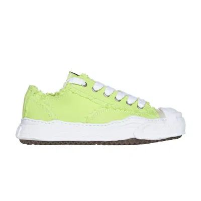 Pre-owned Miharayasuhiro Maison Mihara Yasuhiro Maison Mihara Yasuhiro Hank Canvas Low 'green' | Men's Size 7