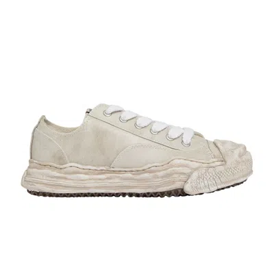 Pre-owned Miharayasuhiro Maison Mihara Yasuhiro Maison Mihara Yasuhiro Hank Low 'vintage Leather - White' | Men's Size 45