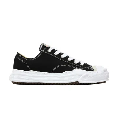 Pre-owned Miharayasuhiro Maison Mihara Yasuhiro Maison Mihara Yasuhiro Hank Og Sole Canvas Low 'black White' | Men's Size 39