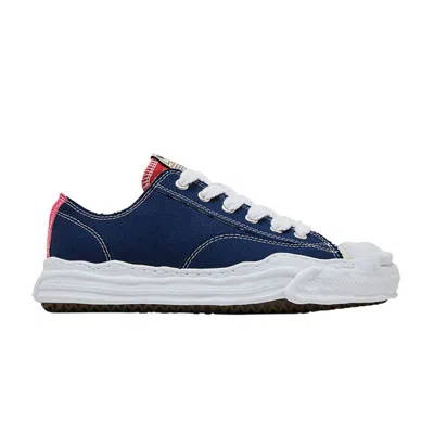 Pre-owned Miharayasuhiro Maison Mihara Yasuhiro Maison Mihara Yasuhiro Hank Og Sole Canvas Low 'navy' | Multi-color | Men's S