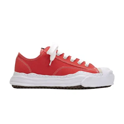 Pre-owned Miharayasuhiro Maison Mihara Yasuhiro Maison Mihara Yasuhiro Hank Og Sole Canvas Low 'orange' | Men's Size 36