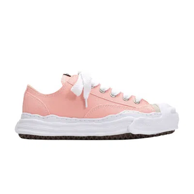 Pre-owned Miharayasuhiro Maison Mihara Yasuhiro Maison Mihara Yasuhiro Hank Og Sole Canvas Low 'pink' | Men's Size 38