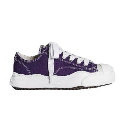 Pre-owned Miharayasuhiro Maison Mihara Yasuhiro Maison Mihara Yasuhiro Hank Og Sole Canvas Low 'purple' | Men's Size 42