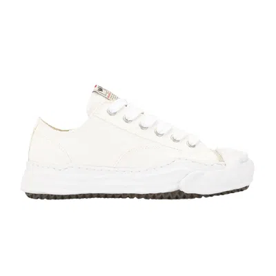 Pre-owned Miharayasuhiro Maison Mihara Yasuhiro Maison Mihara Yasuhiro Hank Og Sole Canvas Low 'white' | Men's Size 42