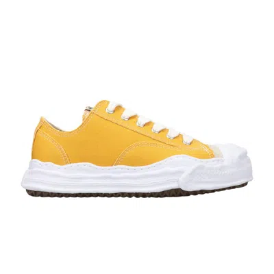 Pre-owned Miharayasuhiro Maison Mihara Yasuhiro Maison Mihara Yasuhiro Hank Og Sole Canvas Low 'yellow' | Men's Size 45