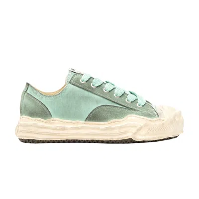 Pre-owned Miharayasuhiro Maison Mihara Yasuhiro Maison Mihara Yasuhiro Hank Og Sole Mixed Material Low 'green' | Men's Size 4