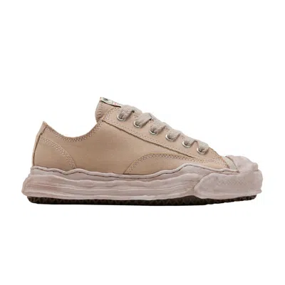 Pre-owned Miharayasuhiro Maison Mihara Yasuhiro Maison Mihara Yasuhiro Hank Og Sole Overdyed Canvas Low 'brown' | Men's Size 