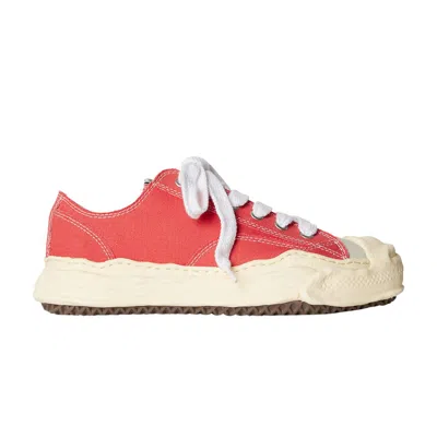 Pre-owned Miharayasuhiro Maison Mihara Yasuhiro Maison Mihara Yasuhiro Hank Vintage Sole Canvas Low 'orange' | Men's Size 41