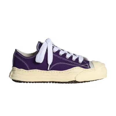Pre-owned Miharayasuhiro Maison Mihara Yasuhiro Maison Mihara Yasuhiro Hank Vintage Sole Canvas Low 'purple' | Men's Size 42