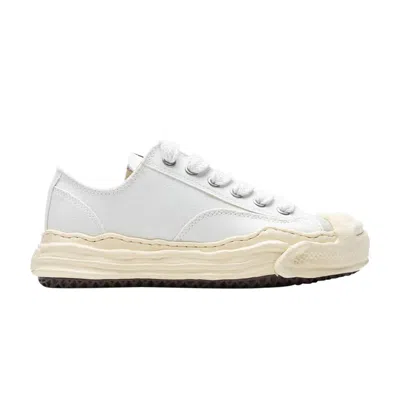 Pre-owned Miharayasuhiro Maison Mihara Yasuhiro Maison Mihara Yasuhiro Hank Vintage Sole Canvas Low 'white' | Men's Size 41
