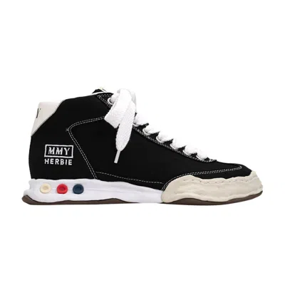 Pre-owned Miharayasuhiro Maison Mihara Yasuhiro Maison Mihara Yasuhiro Herbie Og Sole Canvas High 'black' | Men's Size 41