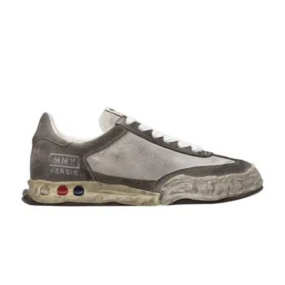 Pre-owned Miharayasuhiro Maison Mihara Yasuhiro Maison Mihara Yasuhiro Herbie Og Sole Distressed Low 'white' | Grey | Men's S