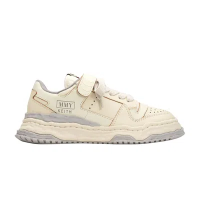 Pre-owned Miharayasuhiro Maison Mihara Yasuhiro Maison Mihara Yasuhiro Keith Og Sole Leather Low 'white' | Men's Size 37