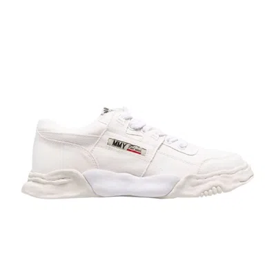 Pre-owned Miharayasuhiro Maison Mihara Yasuhiro Maison Mihara Yasuhiro Parker Og Sole Cow Canvas Low 'white' | Men's Size 39