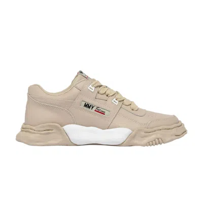 Pre-owned Miharayasuhiro Maison Mihara Yasuhiro Maison Mihara Yasuhiro Parker Og Sole Leather Low 'beige' | Cream | Men's Siz
