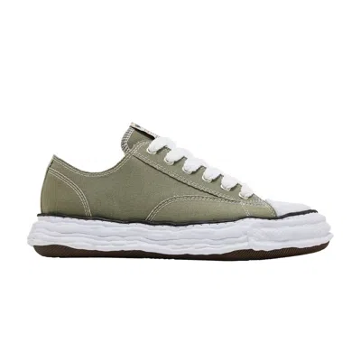 Pre-owned Miharayasuhiro Maison Mihara Yasuhiro Maison Mihara Yasuhiro Peterson 23 Og Sole Canvas Low 'green' | Men's Size 39