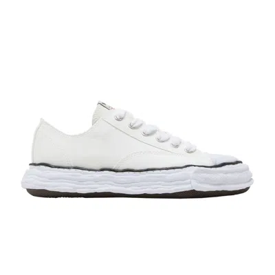 Pre-owned Miharayasuhiro Maison Mihara Yasuhiro Maison Mihara Yasuhiro Peterson 23 Og Sole Canvas Low 'white' | Men's Size 38