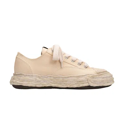 Pre-owned Miharayasuhiro Maison Mihara Yasuhiro Maison Mihara Yasuhiro Peterson 23 Og Sole Garment Dyed Canvas Low 'beige' | 