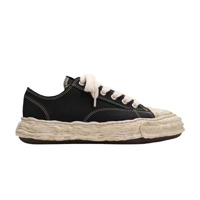 Pre-owned Miharayasuhiro Maison Mihara Yasuhiro Maison Mihara Yasuhiro Peterson 23 Og Sole Garment Dyed Canvas Low 'black' | 
