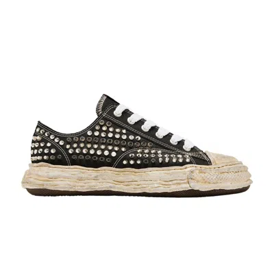 Pre-owned Miharayasuhiro Maison Mihara Yasuhiro Maison Mihara Yasuhiro Peterson 23 Og Sole Studded Canvas Low 'black' | Men's