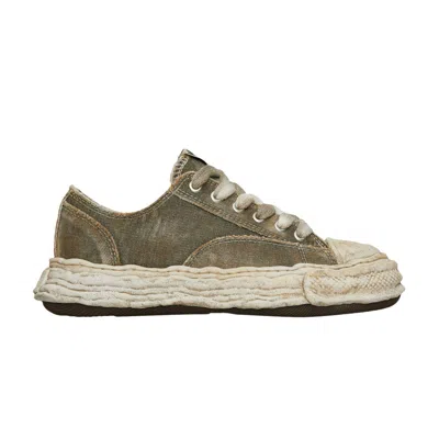 Pre-owned Miharayasuhiro Maison Mihara Yasuhiro Maison Mihara Yasuhiro Peterson 23 Og Sole Washed Denim Low 'green' | Men's S