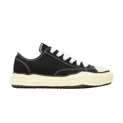 Pre-owned Miharayasuhiro Maison Mihara Yasuhiro Maison Mihara Yasuhiro Peterson Og Sole Canvas Low 'black' | Men's Size 36