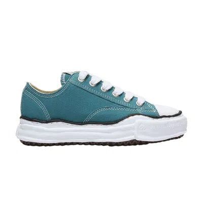 Pre-owned Miharayasuhiro Maison Mihara Yasuhiro Maison Mihara Yasuhiro Peterson Og Sole Canvas Low 'blue' | Men's Size 37
