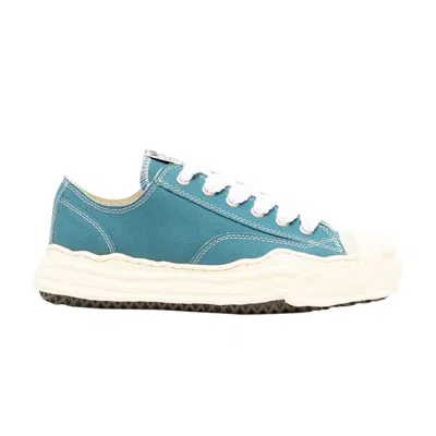Pre-owned Miharayasuhiro Maison Mihara Yasuhiro Maison Mihara Yasuhiro Peterson Og Sole Canvas Low 'blue' | Men's Size 42
