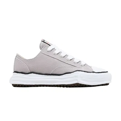 Pre-owned Miharayasuhiro Maison Mihara Yasuhiro Maison Mihara Yasuhiro Peterson Og Sole Canvas Low 'grey' | Men's Size 41 In Gray