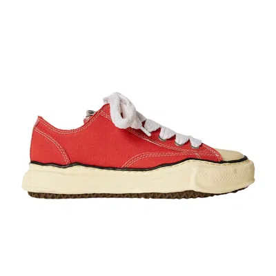 Pre-owned Miharayasuhiro Maison Mihara Yasuhiro Maison Mihara Yasuhiro Peterson Og Sole Canvas Low 'orange' | Men's Size 45