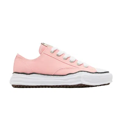 Pre-owned Miharayasuhiro Maison Mihara Yasuhiro Maison Mihara Yasuhiro Peterson Og Sole Canvas Low 'pink' | Men's Size 37