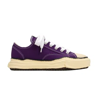 Pre-owned Miharayasuhiro Maison Mihara Yasuhiro Maison Mihara Yasuhiro Peterson Og Sole Canvas Low 'purple' | Men's Size 36