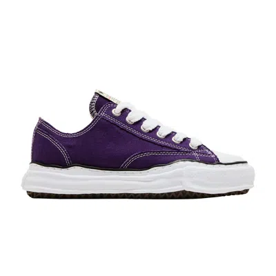 Pre-owned Miharayasuhiro Maison Mihara Yasuhiro Maison Mihara Yasuhiro Peterson Og Sole Canvas Low 'purple' | Men's Size 39