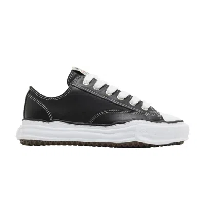 Pre-owned Miharayasuhiro Maison Mihara Yasuhiro Maison Mihara Yasuhiro Peterson Og Sole Leather Low 'black' | Men's Size 43