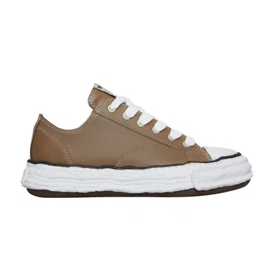 Pre-owned Miharayasuhiro Maison Mihara Yasuhiro Maison Mihara Yasuhiro Peterson Og Sole Leather Low 'brown' | Men's Size 36
