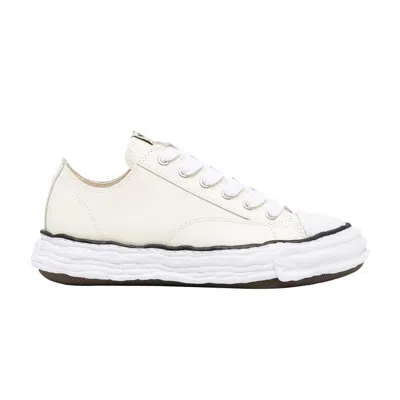 Pre-owned Miharayasuhiro Maison Mihara Yasuhiro Maison Mihara Yasuhiro Peterson Og Sole Leather Low 'white' | Men's Size 38