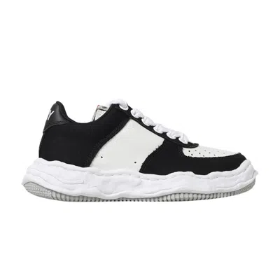 Pre-owned Miharayasuhiro Maison Mihara Yasuhiro Maison Mihara Yasuhiro Wayne Og Sole Canvas Low 'black White' | Men's Size 42