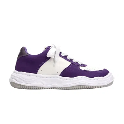 Pre-owned Miharayasuhiro Maison Mihara Yasuhiro Maison Mihara Yasuhiro Wayne Og Sole Canvas Low 'purple White' | Men's Size 3